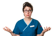Heading Out. Sara Ford (Sue Perkins). Heading Out. Sara Ford (Sue Perkins).