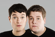 Horne & Corden. Image shows from L to R: Mathew Horne, James Corden. Image credit: Tiger Aspect Productions. Horne & Corden. Image shows from L to R: Mathew Horne, James Corden. Image credit: Tiger Aspect Productions.