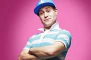 Lee Nelson's Well Good Show. Lee Nelson (Simon Brodkin). Image credit: Avalon Television. Lee Nelson's Well Good Show. Lee Nelson (Simon Brodkin). Image credit: Avalon Television.