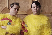 That Mitchell And Webb Look. Image shows from L to R: Robert Webb, David Mitchell. Image credit: British Broadcasting Corporation. That Mitchell And Webb Look. Image shows from L to R: Robert Webb, David Mitchell. Image credit: British Broadcasting Corporation.
