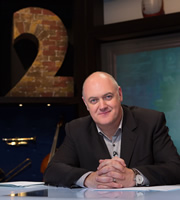All About TWO. Dara O Briain. Image credit: British Broadcasting Corporation. All About TWO. Dara O Briain. Image credit: British Broadcasting Corporation.