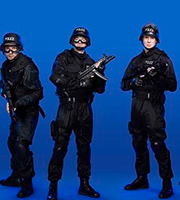 Babylon. Image shows from L to R: Warwick (Nick Blood), Tony (Stuart Martin), Officer Neil (Andrew Brooke). Image credit: Nightjack. Babylon. Image shows from L to R: Warwick (Nick Blood), Tony (Stuart Martin), Officer Neil (Andrew Brooke). Image credit: Nightjack.
