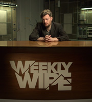 Charlie Brooker's Weekly Wipe. Charlie Brooker. Image credit: Zeppotron. Charlie Brooker's Weekly Wipe. Charlie Brooker. Image credit: Zeppotron.