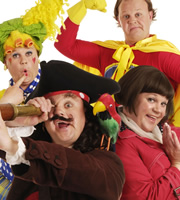 Gigglebiz. Justin Fletcher. Image credit: British Broadcasting Corporation. Gigglebiz. Justin Fletcher. Image credit: British Broadcasting Corporation.