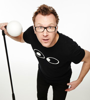 Jason Byrne's Special Eye Live. Jason Byrne. Image credit: Channel X. Jason Byrne's Special Eye Live. Jason Byrne. Image credit: Channel X.