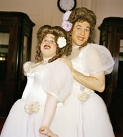 Little Britain. Image shows from L to R: Matt Lucas, David Walliams. Image credit: British Broadcasting Corporation. Little Britain. Image shows from L to R: Matt Lucas, David Walliams. Image credit: British Broadcasting Corporation.