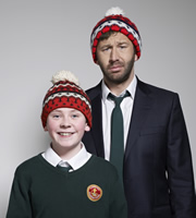 Moone Boy. Image shows from L to R: Martin (David Rawle), Sean Murphy (Chris O'Dowd). Image credit: Baby Cow Productions. Moone Boy. Image shows from L to R: Martin (David Rawle), Sean Murphy (Chris O'Dowd). Image credit: Baby Cow Productions.