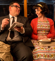 Mr. Sloane. Image shows from L to R: Mr Sloane (Nick Frost), Janet (Olivia Colman). Image credit: Big Talk Productions. Mr. Sloane. Image shows from L to R: Mr Sloane (Nick Frost), Janet (Olivia Colman). Image credit: Big Talk Productions.