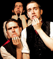 The Penny Dreadfuls Present.... Image shows from L to R: David Reed, Thom Tuck, Humphrey Ker. Image credit: British Broadcasting Corporation. The Penny Dreadfuls Present.... Image shows from L to R: David Reed, Thom Tuck, Humphrey Ker. Image credit: British Broadcasting Corporation.