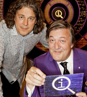 QI. Image shows from L to R: Alan Davies, Stephen Fry. Image credit: TalkbackThames. QI. Image shows from L to R: Alan Davies, Stephen Fry. Image credit: TalkbackThames.