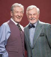 Vicious. Image shows from L to R: Freddie (Ian McKellen), Stuart (Derek Jacobi). Image credit: Brown Eyed Boy. Vicious. Image shows from L to R: Freddie (Ian McKellen), Stuart (Derek Jacobi). Image credit: Brown Eyed Boy.
