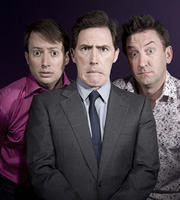 Would I Lie To You?. Image shows from L to R: David Mitchell, Rob Brydon, Lee Mack. Image credit: Zeppotron. Would I Lie To You?. Image shows from L to R: David Mitchell, Rob Brydon, Lee Mack. Image credit: Zeppotron.