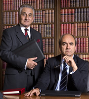 Yes, Prime Minister. Image shows from L to R: Sir Humphrey Appleby (Henry Goodman), Jim Hacker (David Haig). Image credit: British Broadcasting Corporation. Yes, Prime Minister. Image shows from L to R: Sir Humphrey Appleby (Henry Goodman), Jim Hacker (David Haig). Image credit: British Broadcasting Corporation.