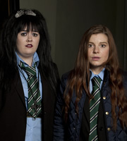 Inside No. 9. Image shows from L to R: Shell (Poppy Rush), Katy (Aimee-Ffion Edwards). Image credit: British Broadcasting Corporation. Inside No. 9. Image shows from L to R: Shell (Poppy Rush), Katy (Aimee-Ffion Edwards). Image credit: British Broadcasting Corporation.