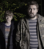 Uncle. Image shows from L to R: Errol (Elliot Speller-Gillott), Andy (Nick Helm). Image credit: Baby Cow Productions. Uncle. Image shows from L to R: Errol (Elliot Speller-Gillott), Andy (Nick Helm). Image credit: Baby Cow Productions.