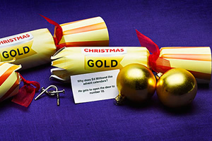 Gold opens cracker joke competition 2016