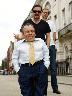 Life's Too Short Image shows from L to R Warwick Warwick Davis 