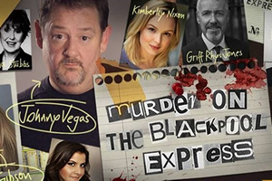 Johnny Vegas and Sian Gibson star in Murder On The Blackpool Express