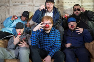 Kurupt FM meet Ed Sheeran for Comic Relief