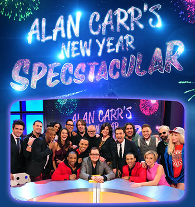 Alan Carr: Chatty Man. Image credit: Open Mike Productions. Alan Carr: Chatty Man. Image credit: Open Mike Productions.