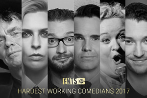 Britain's Hardest Working Comedians of 2017 announced