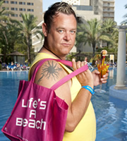 Benidorm. Kenneth (Tony Maudsley). Image credit: Tiger Aspect Productions. Benidorm. Kenneth (Tony Maudsley). Image credit: Tiger Aspect Productions.