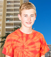 Benidorm. Michael Garvey (Oliver Stokes). Image credit: Tiger Aspect Productions. Benidorm. Michael Garvey (Oliver Stokes). Image credit: Tiger Aspect Productions.