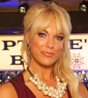Benidorm. Tonya Dyke (Hannah Waddingham). Image credit: Tiger Aspect Productions. Benidorm. Tonya Dyke (Hannah Waddingham). Image credit: Tiger Aspect Productions.