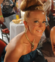 Benidorm. Trudy (Michelle Butterly). Image credit: Tiger Aspect Productions. Benidorm. Trudy (Michelle Butterly). Image credit: Tiger Aspect Productions.