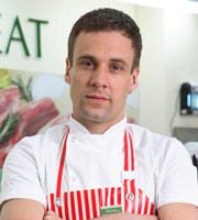 Trollied. Kieran (Nick Blood). Image credit: Roughcut Television. Trollied. Kieran (Nick Blood). Image credit: Roughcut Television.