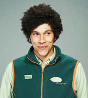 Trollied. Leighton (Joel Fry). Image credit: Roughcut Television. Trollied. Leighton (Joel Fry). Image credit: Roughcut Television.