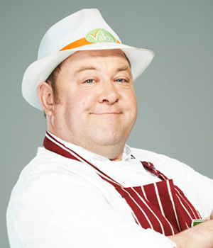 Trollied. Andy (Mark Addy). Image credit: Roughcut Television. Trollied. Andy (Mark Addy). Image credit: Roughcut Television.