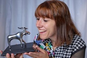 Maisie Adam wins Amused Moose award 2018