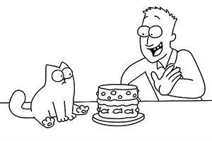 Simon's Cat - Purrthday Cake (A 10th Birthday Special)