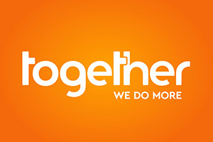 Together channel logo.. Together channel logo..