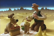 A Grand Day Out With Wallace And Gromit. Copyright: Aardman Animations. A Grand Day Out With Wallace And Gromit. Copyright: Aardman Animations.