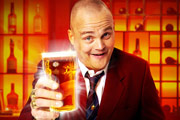 Al Murray Live: Barrel Of Fun. The Pub Landlord (Al Murray). Copyright: Avalon Television. Al Murray Live: Barrel Of Fun. The Pub Landlord (Al Murray). Copyright: Avalon Television.