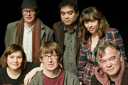 The Alternative Comedy Experience. Image shows from L to R: Josie Long, Simon Munnery, David Kay, Paul Sinha, Bridget Christie, Stewart Lee. Copyright: Comedy Central. The Alternative Comedy Experience. Image shows from L to R: Josie Long, Simon Munnery, David Kay, Paul Sinha, Bridget Christie, Stewart Lee. Copyright: Comedy Central.