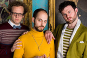 Beasts. Image shows from L to R: James McNicholas, Owen Roberts, Ciarán Dowd. Beasts. Image shows from L to R: James McNicholas, Owen Roberts, Ciarán Dowd.