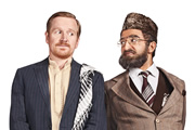Citizen Khan. Image shows from L to R: Dave (Matthew Cottle), Mr Khan (Adil Ray). Copyright: BBC. Citizen Khan. Image shows from L to R: Dave (Matthew Cottle), Mr Khan (Adil Ray). Copyright: BBC.