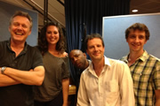 Clayton Grange. Image shows from L to R: Professor Saunders (Anthony Head), Alice Jameson (Stephanie Racine), Lionel (Don Gilet), Geoff Prowse (Neil Warhurst), Roger Bucks (Paul Barnhill). Copyright: BBC. Clayton Grange. Image shows from L to R: Professor Saunders (Anthony Head), Alice Jameson (Stephanie Racine), Lionel (Don Gilet), Geoff Prowse (Neil Warhurst), Roger Bucks (Paul Barnhill). Copyright: BBC.