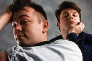 Fist Of Fun. Image shows from L to R: Stewart Lee, Richard Herring. Fist Of Fun. Image shows from L to R: Stewart Lee, Richard Herring.