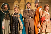 Horrible Histories. Image shows from L to R: Mathew Baynton, Jim Howick, Ben Willbond, Simon Farnaby, Martha Howe-Douglas. Copyright: Lion Television / Citrus Television. Horrible Histories. Image shows from L to R: Mathew Baynton, Jim Howick, Ben Willbond, Simon Farnaby, Martha Howe-Douglas. Copyright: Lion Television / Citrus Television.