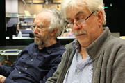 HR. Image shows from L to R: Peter (Jonathan Pryce), Sam (Nicholas Le Prevost). Copyright: BBC. HR. Image shows from L to R: Peter (Jonathan Pryce), Sam (Nicholas Le Prevost). Copyright: BBC.
