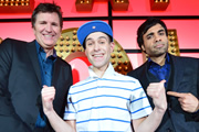 Live At The Apollo. Image shows from L to R: Stewart Francis, Simon Brodkin, Paul Chowdhry. Copyright: Open Mike Productions. Live At The Apollo. Image shows from L to R: Stewart Francis, Simon Brodkin, Paul Chowdhry. Copyright: Open Mike Productions.
