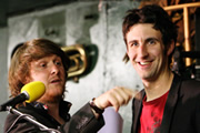 Mark Watson Makes The World Substantially Better. Image shows from L to R: Poet (Tim Key), Mark Watson. Copyright: BBC. Mark Watson Makes The World Substantially Better. Image shows from L to R: Poet (Tim Key), Mark Watson. Copyright: BBC.
