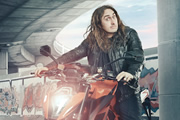 Ross Noble Freewheeling. Ross Noble. Copyright: North One Television / Stunt Baby. Ross Noble Freewheeling. Ross Noble. Copyright: North One Television / Stunt Baby.