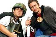 The Sofa Of Time. Image shows from L to R: Parker (Nick Frost), Mliford (Matt King). Copyright: BBC. The Sofa Of Time. Image shows from L to R: Parker (Nick Frost), Mliford (Matt King). Copyright: BBC.
