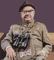 Car Along The Pass. Henry Duckworth (Arthur Lowe). Copyright: Yorkshire Television. Car Along The Pass. Henry Duckworth (Arthur Lowe). Copyright: Yorkshire Television.