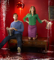 Catastrophe. Image shows from L to R: Rob (Rob Delaney), Sharon (Sharon Horgan). Copyright: Avalon Television. Catastrophe. Image shows from L to R: Rob (Rob Delaney), Sharon (Sharon Horgan). Copyright: Avalon Television.